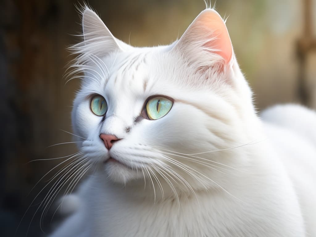 soñar con gato blanco